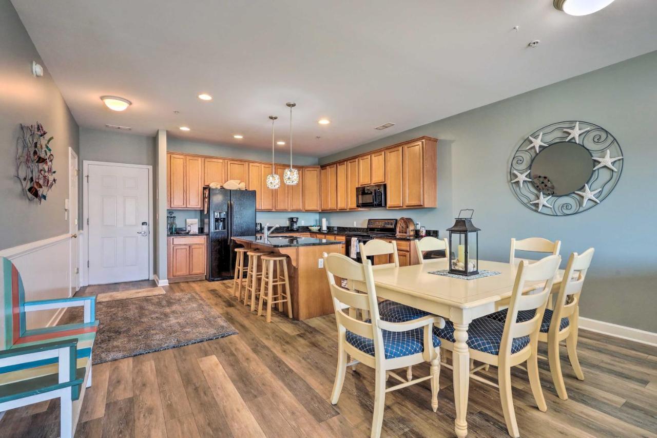 Downtown Ocean City Condo Balcony With Inlet View Buitenkant foto