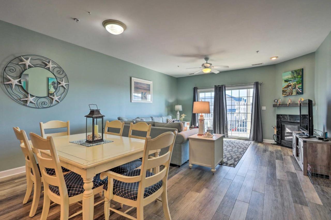 Downtown Ocean City Condo Balcony With Inlet View Buitenkant foto