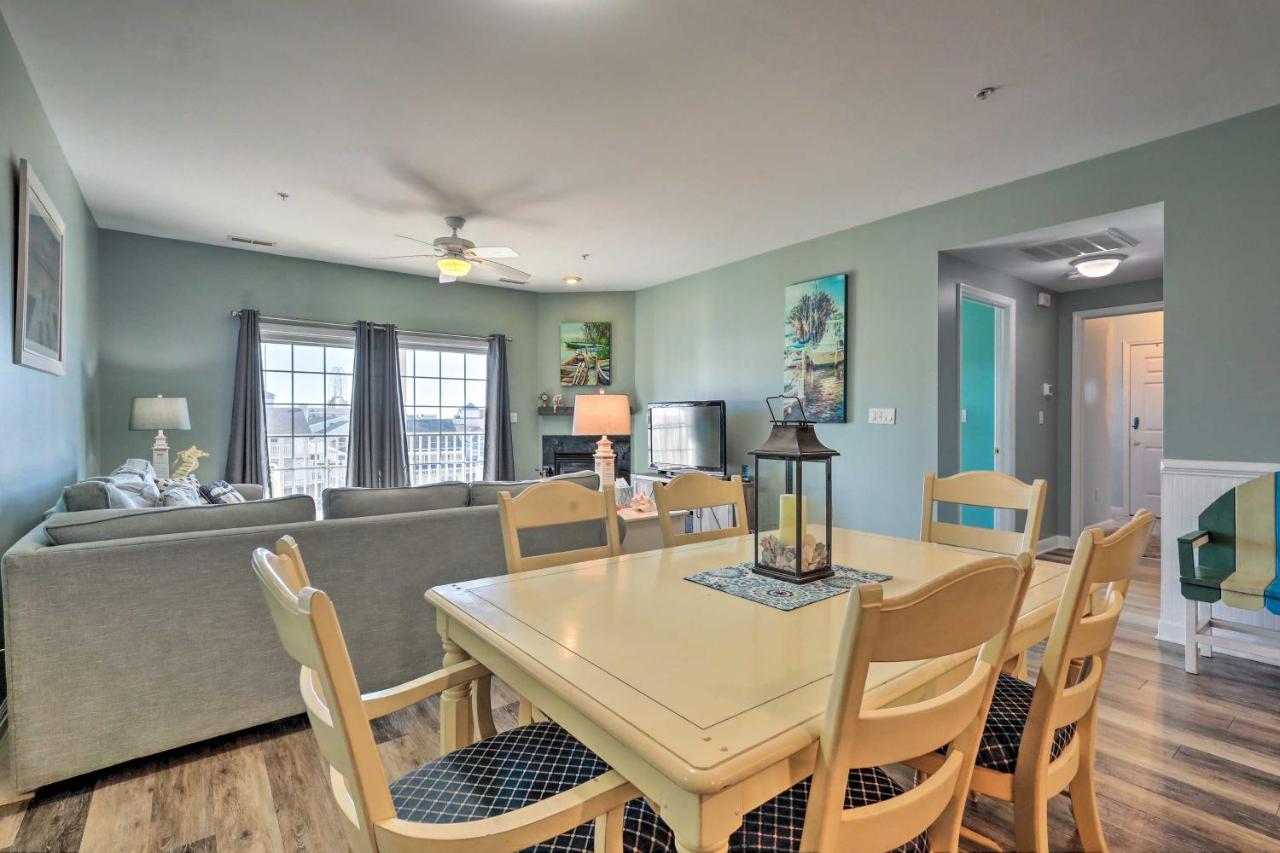 Downtown Ocean City Condo Balcony With Inlet View Buitenkant foto