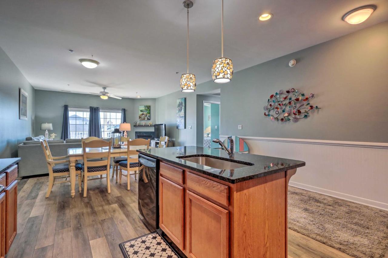Downtown Ocean City Condo Balcony With Inlet View Buitenkant foto