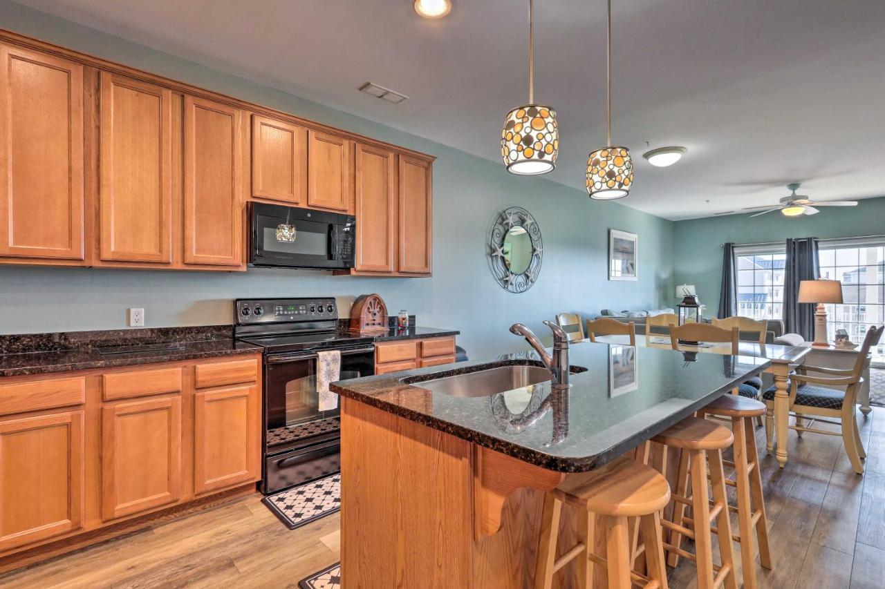 Downtown Ocean City Condo Balcony With Inlet View Buitenkant foto