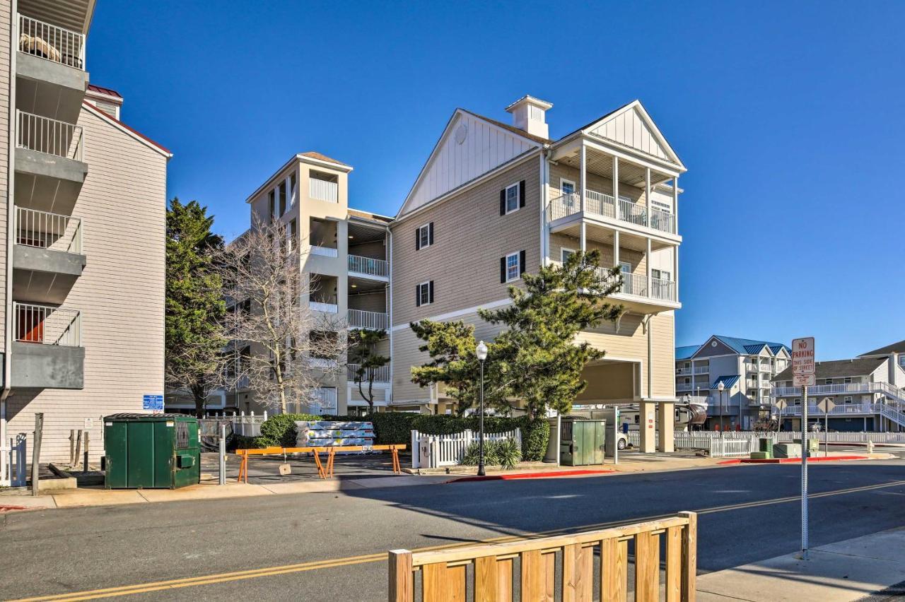 Downtown Ocean City Condo Balcony With Inlet View Buitenkant foto