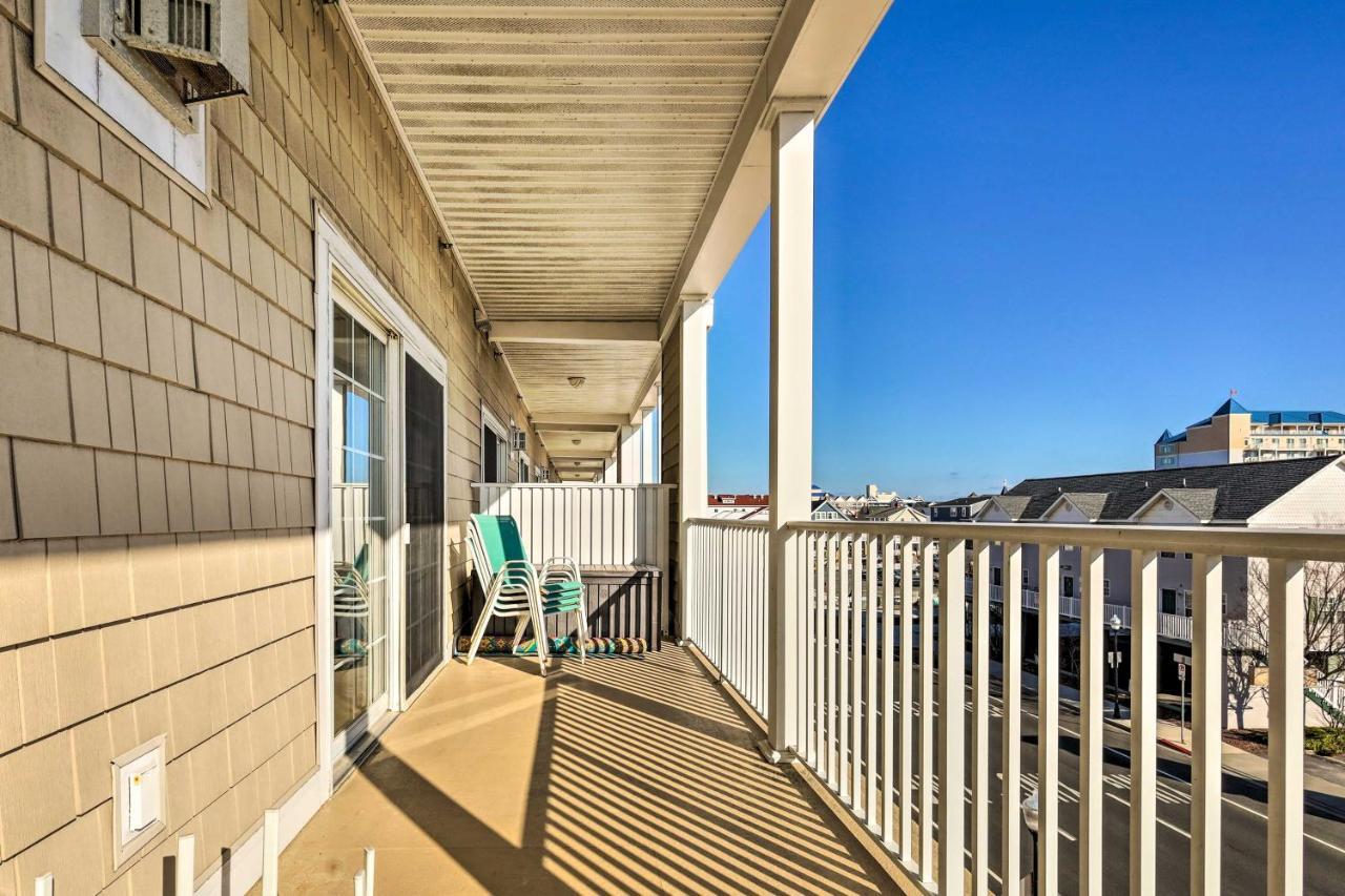 Downtown Ocean City Condo Balcony With Inlet View Buitenkant foto